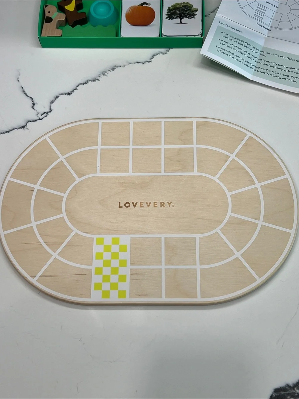 LOVEVERY Syllable Race Game from Reading Skill Set Part 1